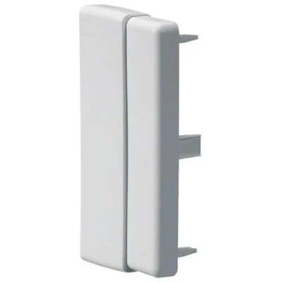 Image de Hager Plaque d&#039;extrémité pour canal d&#039;installation LF/LFH, 119 x 42 mm, blanc signalisation LFF601169016 (plaque de recouvrement, capuchon, couvercle E)