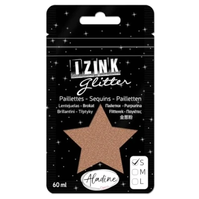 Image de Aladine Izink Glitter Doré Cuivré 60 ml