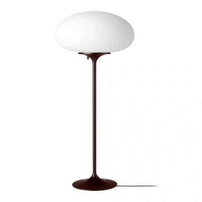 Image de GUBI Stemlite lampe à poser, noire rouge, 70 cm