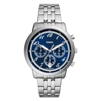 Image de Fossil MEN&#039;S Neutra Watch Montre à aiguilles silvercoloured, Homme, Taille: One Size, Silver coloured