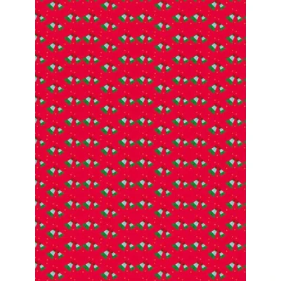 Image de Décopatch FDA821C Une pochette de 20 feuilles texture 30x40 cm Clôches Noël avec dorures