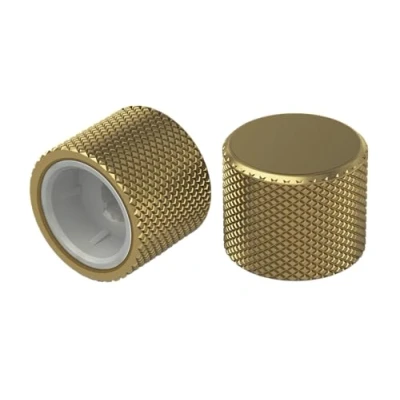 Image de Glorious Gaming Bouton rotatif pour le GMMK PRO et les numpads GMMK, look toucher haute qualité, aluminium, installation facile, 9 couleurs Gold