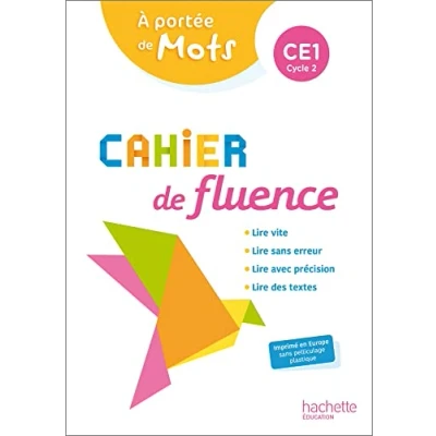 Image de Cahier de fluence CE1 A portée mots élève Ed. 2022 Livre d’occasion Bon