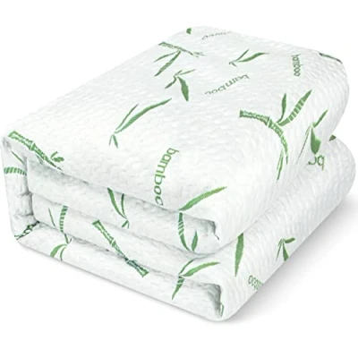 Image de Utopia Bedding Protège Matelas 140 x 200 30 cm Imperméable, Viscose de Bambou Premium Alèse Drap Housse, Certifié Oeko Tex, Couvre, Respirant, Élastique Tout Autou