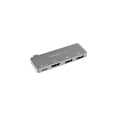 Image de Terratec Connect c4 USB 3.2 Gen 1 (3.1 1) Type C 5000 Mbit/s Argent