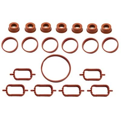 Image de Twowinds Joint de Collecteur d&#039;Admission Compatible avec BMW E90, E91, E92, E93, E53, E60, E61, E63, E64, E65, E66, E70, E71, X3, X5, X6 6 Cylindres (20 pièces)