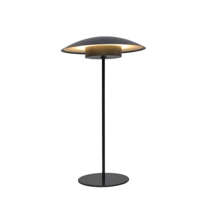 Image de newgarden Lampe de table portable Sardinia Lumière LED chaude sans câbles, avec batterie rechargeable jusqu&#039;à 20 h d&#039;utilisation (Anthracite, 40 cm)