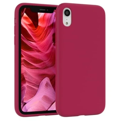 Image de EAZY CASE Coque en Silicone Premium pour téléphone Portable Compatible avec iPhone XR, slimcover Protection Appareil Photo et Doublure intérieure, étui, Baies
