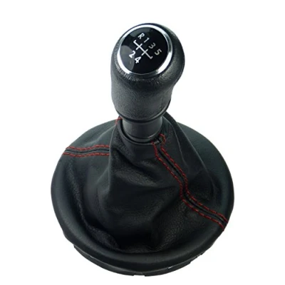 Image de L&amp;P A262 4 Soufflet Levier de Vitesse Pommeau la Coiffe cuirette avec Cadre Piece Rechange Nombre 3C0711113