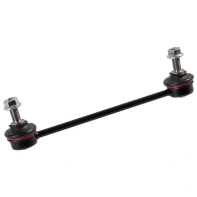 Image de febi BILSTEIN 103601 Biellette de barre stabilisatrice Essieu avant gauche, droit 202 M10 x 1,25 Plus avec écrou Acier