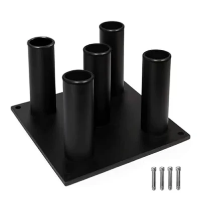 Image de Yes4All AEA6 Support de rangement vertical pour haltères, 5 barres