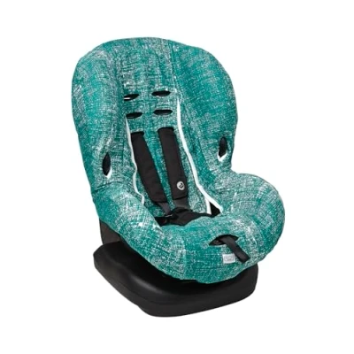 Image de Meyco 524132 Housse de siège auto Groupe 1 Fine Lines, 1+, Emerald Green