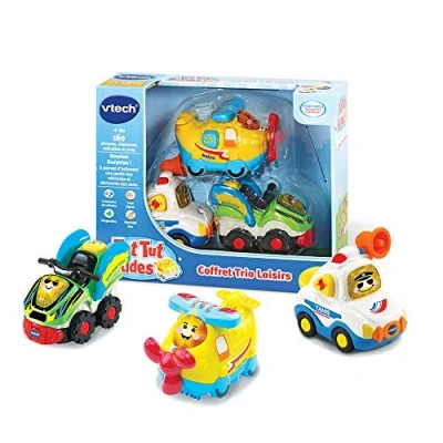 Image de VTECH TUT BOLIDES Coffret Trio Loisirs Avion + Formule 1 Bus Neuf