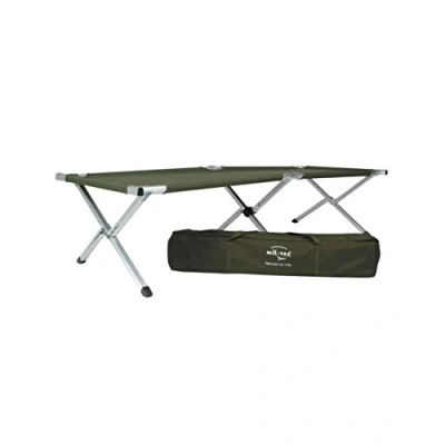 Image de Lit de Camp alu Type US Vert