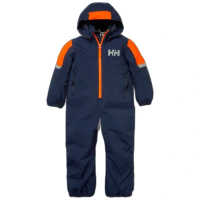 Image de Helly Hansen Rider Unisex Combinaison de ski pour enfants, Taille: 104, Navy