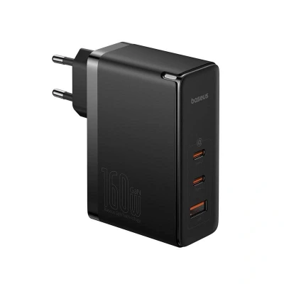 Image de Chargeur rapide numérique Baseus GaN5 Pro 2C+U 160W UE