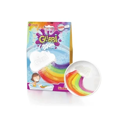 Image de Simba Glibbi Bombe de Bain Nuage Arc en Ciel Testée Dermatologiquement Dès 3 Ans 105953451
