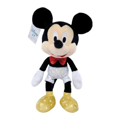 Image de Disney Mickey Mouse, Sparkly Mickey, 25cm, câlin, Peluche, à partir de 0 Ans