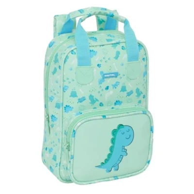 Image de Sac à dos enfant SAFTA PREESCOAR DINO Tissu recyclable Adaptable avec poignées Mixte