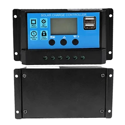 Image de Controleur 24V 800W Panneau Solaire,Solar Controller 12V,Contrôleur De Solaire,60A/50A/40A/30A/20A/10A 12V Contrôleur Solaire Automatique Pwm