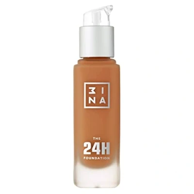 Image de 3INA MAKEUP The 24h Foundation 651 Fond de Teint Caramel avec Sous Teinte Jaune Couvrant Imperfections Waterproof et Hydratant Vegan Cruelty Free