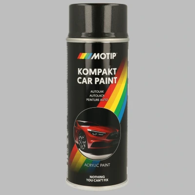 Image de MOTIP 51026 Peinture combinée pour voitures 400ml aérosol gris Kompakt grey metallic 400 ml