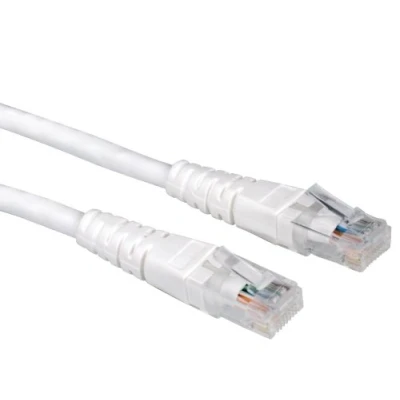 Image de VALUE Cordon LAN Cat 6 Câble réseau UTP Ethernet avec connecteur RJ45 blanc 7 m
