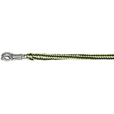Image de Covalliero Corde pour Licol Hippo Mousqueton Anthracite/Citron 2m