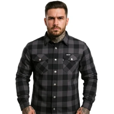 Image de DRAXIES Veste moto été chemise [Stock limité] Homme Femme Black Road M