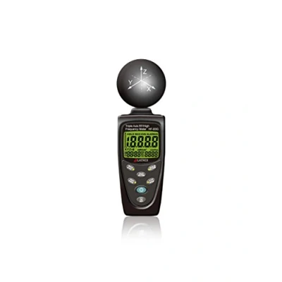 Image de HF B3G Triple Axe RF EMF Radiation Analyzer &amp; Detector Téléphones cellulaires, Cell Tower, WiFi, Micro ondes, Bluetooth Calibré pour les inspections à domicile Support sans surveillance