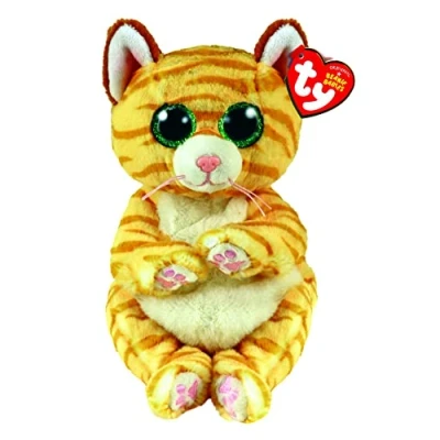 Image de TY Beanie Bellies Peluche Mango le chat 15 cm TY40550