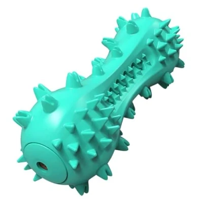 Image de AMNOOL Jouet pour Chien, Chien Indestructible, Résistant à la Morsure Bâton de Nettoyage des Dents en Caoutchouc Moyenne Grande Chiens (Bleu)