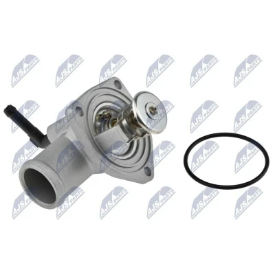 Image de NTY CTM PL 010 Thermostat d&#039;eau 92 avec joint d&#039;étanchéite collier OPEL: Meriva A, Astra G CC, Zafira VAUXHALL: Mk4 Corsa Mk2