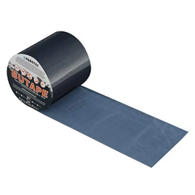 Image de Parotec BuTape Bande d&#039;Étanchéité en Aluminium Réparation de Toitures Bonne Adhérence Imperméable à l&#039;Eau Résistant aux UV et Intempéries 75 mm x 10 m (Anthracite)