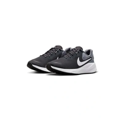 Image de Nike Performance Revolution 7 Chaussures de running neutres, Homme, Taille: 44.5, Anthracite/white/cool grey/black Tissu / matière synthétique