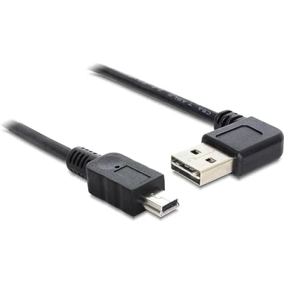 Image de DeLOCK 85175 câble USB 2.0 0,5 m A Mini B Noir Neuf