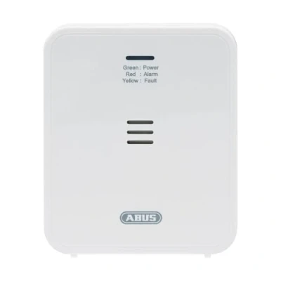 Image de ABUS COWM370 Détecteur de monoxyde carbone avec capteur 7 ans, alarme puissante 85 dB, bouton test et durée vie la batterie 3 blanc