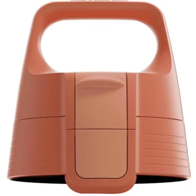 Image de Sigg WMB ONE Top 2 Eco Red couvercle (taille unique), pièce de rechange pour bouteille, bouchon étanche qui s&#039;ouvre d&#039;une seule main