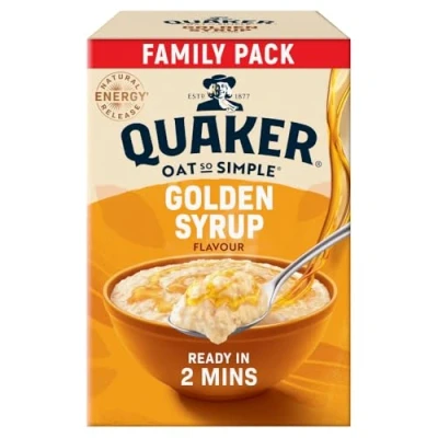 Image de Quaker Oat So Simple Family Pack Sirop doré, 20 x 36 g