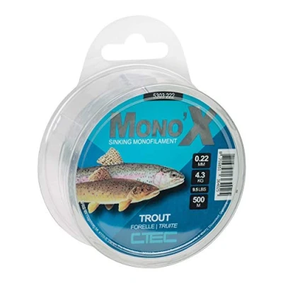 Image de C Tec Mono X Trout 500m Taille : 0.20mm
