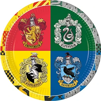 Image de Assiettes Harry Potter 23cm 8 pièces