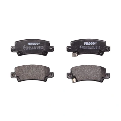 Image de FERODO PREMIER ECO FRICTION FDB1574 Jeu de plaquettes frein avec indicateur d&#039;usure sans accessoires TOYOTA: Corolla IX 3/5 portes