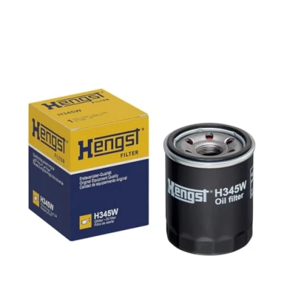 Image de HENGST FILTER H345W Filtre à huile M20x1,5 vissé SUBARU: Forester III, XV I, IV, TOYOTA: GT86 Coupe