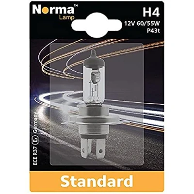 Image de Norma 210611 sous blister de 201 Projecteur halogène H4 12 V 60/55 W P43T