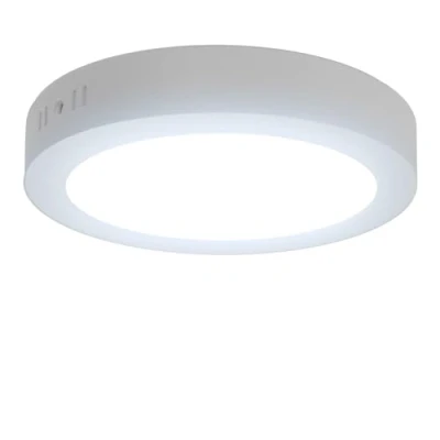 Image de Aigostar Plafonnier LED, 12W equivalent 113W, Luminaire 1350LM Haute Luminosité Blanc Froid 6500K, Lampe LED Plafond Applicable à Salle de Bain Salon Cuisine Garage Intérieur Ø17.4cm
