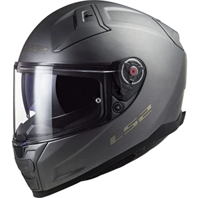 Image de LS2, Casque Moto Intégral Vector II Matt Titanium, L