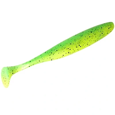Image de Keitech Easy Shiner Leurre en Caoutchouc pour pêche à la Perche et Sandre, 424 Lime/Chartreuse, 4,5&quot; (ca. 11,3 cm)