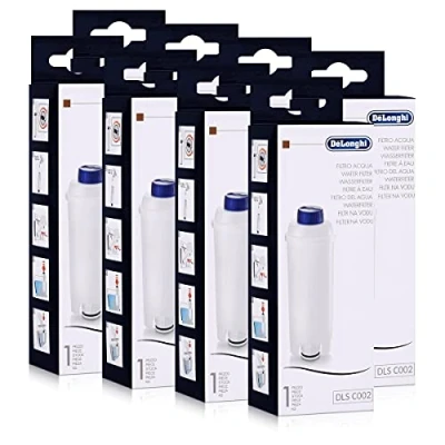 Image de Lot de 8 filtres à eau DeLonghi SER 3017 pour machines café ECAM