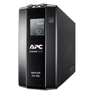 Image de APC by Schneider Electric Back UPS PRO BR900MI Onduleur 900VA (6 prises IEC, Interface LCD, Protection des lignes de données 1 Go)