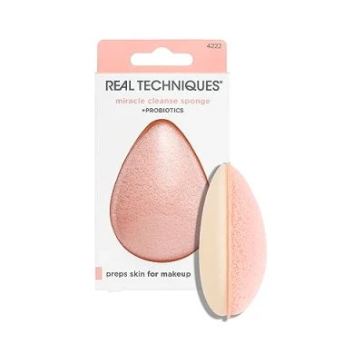 Image de REAL TECHNIQUES Miracle Pore Sponge: Esponja exfoliación con probióticos 4222